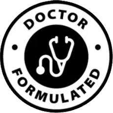 Doctor-formulated Cardio Flow cardiovascular support badge